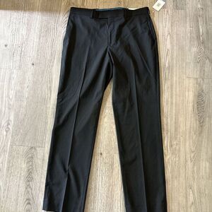 NWT Axist Pants Mens 34x32 Ultra Series Black ‎ Superior No-Iron Dress Pleated